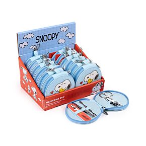 Peanuts Snobben Snoopy & Woodstock Runt Manikyrset med 5 Delar Peanuts Snobben Snoopy & Woodstock Runt Manikyrset med 5 Delar