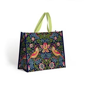 William Morris Strawberry Thief Återanvändbar Shoppingväska