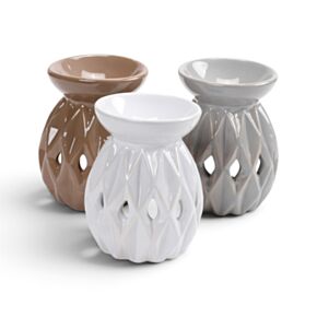 Eden Origami Stil Aromalampa i Keramik för Olja & Vax