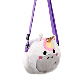 Astra the Unicorn Adoracorns Enhörning Crossbody Plysch Axelväska