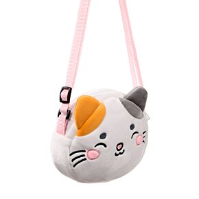 Lola the Cat Adoramals Katt Crossbody Plysch Axelväska Lola the Cat Adoramals Katt Crossbody Plysch Axelväska