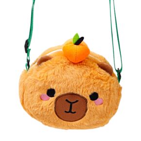 Duke the Capybara Adoramals Crossbody Plysch Axelväska