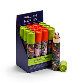 William Morris Stor Pennburk med 12 Färgpennor