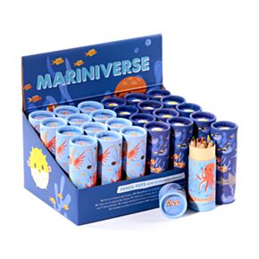 Mariniverse Pennburk med 12 Färgpennor