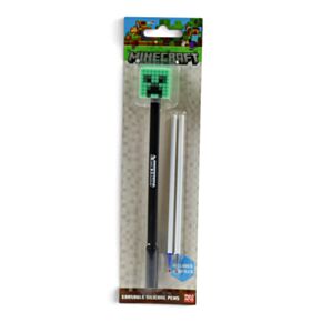 Minecraft Creeper Suddbar Bläckpenna med Silikontopp