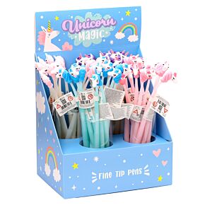 Unicorn Magic Enhörning Penna med Smal Topp Unicorn Magic Enhörning Penna med Smal Topp