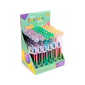 Katt Penna med Regnbågsbläck Katt Penna med Regnbågsbläck