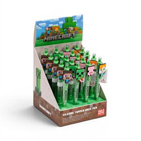 Minecraft Labyrint Penna med Silikontopp