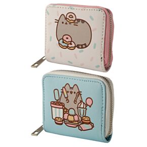 Pusheen Foodie Katt Liten Plånbok med Dragkedja