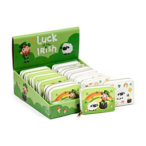 Luck of the Irish Liten Plånbok med Dragkedja