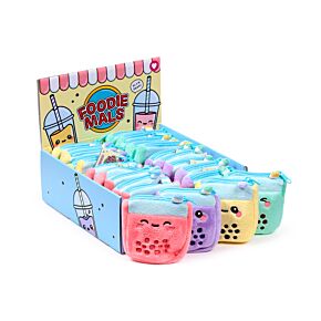 Foodiemals Bubble Tea Plysch Mini Portmonnä