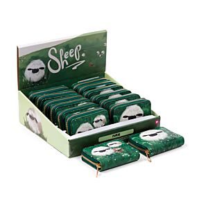 Sheep Får Liten Plånbok med Dragkedja