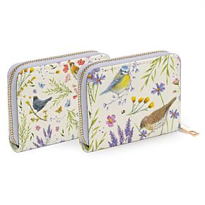 Jan Pashley Wings & Wildflowers Liten Plånbok med Dragkedja