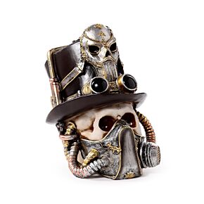 Steampunk Stil Dödskalle med Gasmask & Top Hat Steampunk Stil Dödskalle med Gasmask & Top Hat