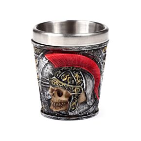 Dekorativt Roman Soldat Shotglas