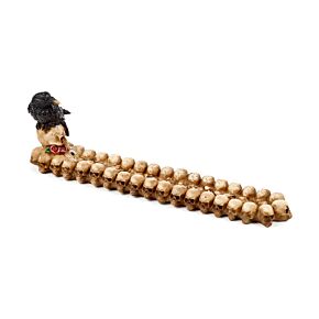 Dödskalle & Kråka Rökelsehållare