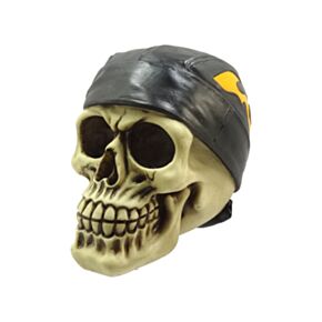 Dödskalle med Bandana Ornament