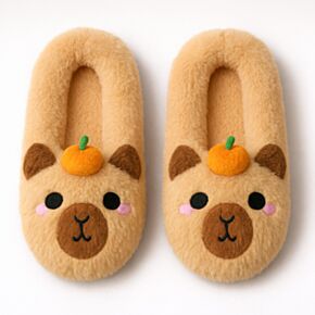 Capybara Anti-Slip Plysch Tofflor EU39-41/UK6-8