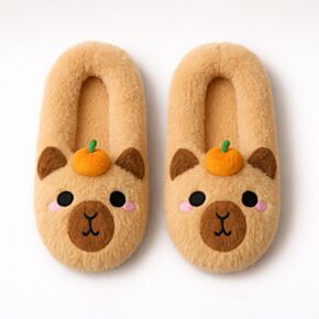 Capybara Anti-Slip Plysch Tofflor EU36-38/UK3-5