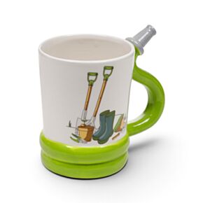 Trädgård Format Handtag Keramik Mugg - Vattenslang