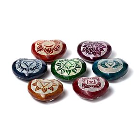 Snidad Täljsten Chakra Hjärta Rökelsehållare Snidad Täljsten Chakra Hjärta Rökelsehållare