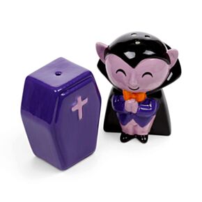 Spooky Dracula & Kista Salt & Pepparset i Keramik