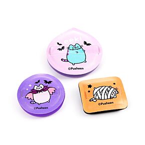 Pusheen the Cat Halloween 3-Pack Sminksvampar Pusheen the Cat Halloween 3-Pack Sminksvampar