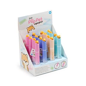 Adoramals Pets Shiba Inu Hund Pop Pet Överstrykningspenna