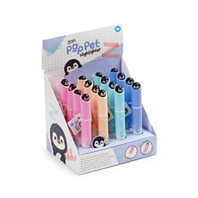 Adoramals Pingvin Pop Pet Överstrykningspenna