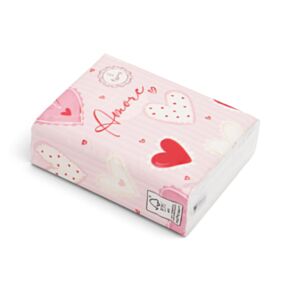 Amore Hjärtan 8-Pack Servetter