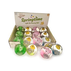 Springtime Anka High Bounce LED Blinkande Studsboll