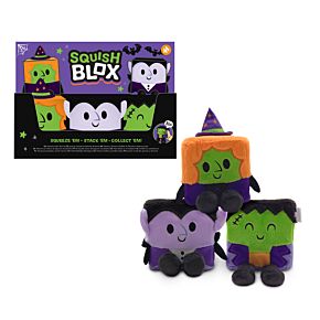 Squish Blox Spooky Minneskum Stor Plysch Klämmig Leksak Squish Blox Spooky Minneskum Stor Plysch Klämmig Leksak