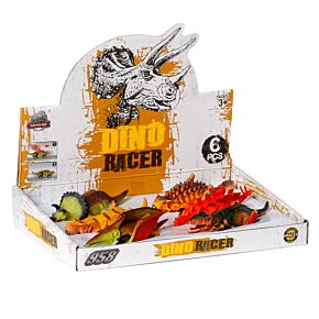 Dinosaurie Pullback Racingbil Leksak Dinosaurie Pullback Racingbil Leksak