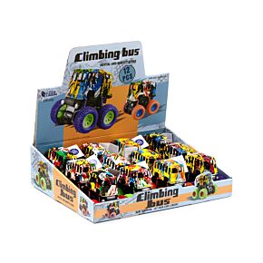 Stunt Graffiti Bus Friction Push/Pull Actionleksak