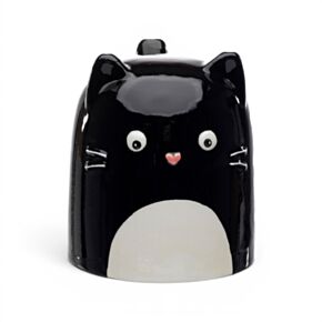Feline Fine Katt Upp-Och-Nervänd Keramikmugg