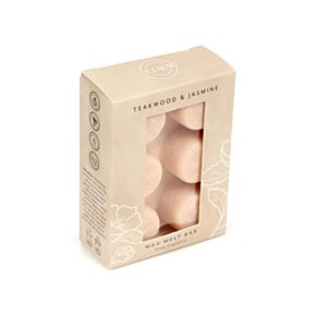 Eden 6-Pack Teakwood & Jasmin Vaxkakor