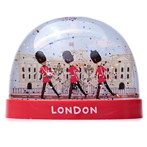 London Souvenir Vakt på Parad Stor Glitter Snöstorm Snöglob London Souvenir Vakt på Parad Stor Glitter Snöstorm Snöglob