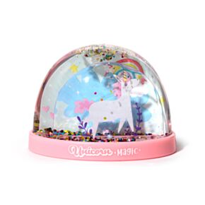 Unicorn Magic Enhörning Medium Glitter Snöglob