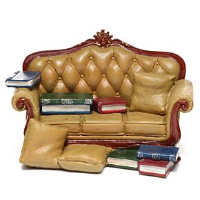 Svart Katt Soffa Världsfigurer Displayställ Svart Katt Soffa Världsfigurer Displayställ