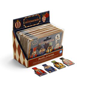 Jul Nutcracker Magnetiskt Bokmärke-Set