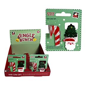 Jingle Bunch 3-Pack Jul Mini Hårklämmor Jingle Bunch 3-Pack Jul Mini Hårklämmor