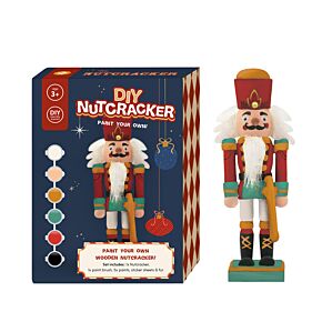 Christmas Nutcracker DIY Måla Din Egen Julgransdekoration