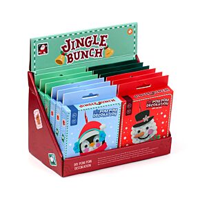 Jingle Bunch DIY Gör Din Egen Pom Pom Julgransdekoration