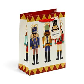 Jul Nutcracker Presentpåse Medium