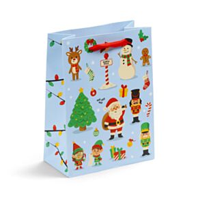 Jul Festive Friends Presentpåse Medium