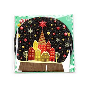 Jul Snöglob 12-Pack 3ply Party Pappersservetter