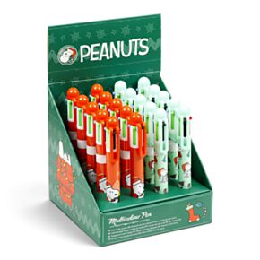 Jul Peanuts Snobben & Woodstock Penna med Multifärg (6 Färger)