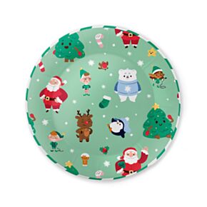 Jingle Bunch Jul 10-Pack Party Papperstallrikar