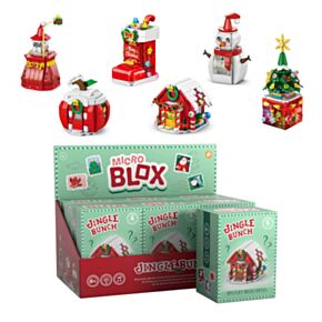 Mystery Jingle Bunch Jul Micro Blox Mini Byggklossar Blind Box