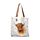 Jan Pashley Highland Coo Återanvändbar Tote Väska